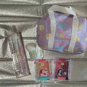 Limited Edition Wet n Wild “Saved by the Bell” Makeup & Brushes with Bag